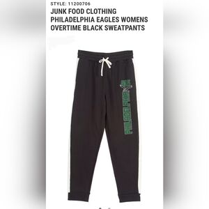 NWOT  Philadelphia Eagles sweatpants xl
